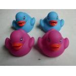 Promotional Gift Color Changing Ducks Eco Friendly PVC Baby Bath Warm Warning for sale