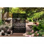 Decorative Room Divider Screen Square Aluminum Material Customized