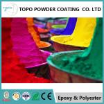 RAL 1021 Colza Yellow Pure Epoxy Powder Coating High Mechanical Performance for sale