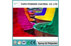 China RAL 1021 Colza Yellow Pure Epoxy Powder Coating High Mechanical Performance supplier