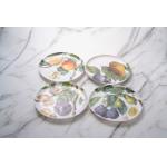 Odorless Fruit Printed 100% A5 Melamine Dinnerware Sets