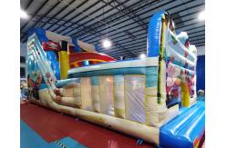 China ODM Commercial Inflatable Slide Outdoor Bouncy Castle Obstacle Course supplier