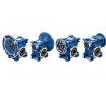 NMRV075 Double Worm Gear Reducer 50:1 Ratio For 110mm BLDC Motor for sale