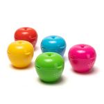Double Hole Apple Pencil Sharpener PS Plastic Handheld for sale