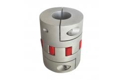 China Clamping type Plum Shape Flexible Aluminium Coupling supplier