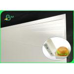 Oil - Proof 350gsm + 15g PE Coated Laminated Paper For Food Packages Boxes for sale