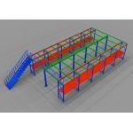 Nanjing Manufacturer warehouse storage Steel mezzanine racking floor system for sale