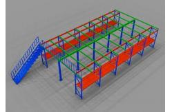 China Nanjing Manufacturer warehouse storage Steel mezzanine racking floor system supplier