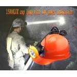 15000lux led corded rechargeable mining cap lamp with low power indication for sale