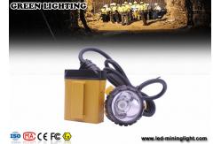 China 25000 Lux Portable Rechargeable LED Headlamp ATEX 2A Charger Big Battery Capacity supplier