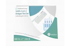 China Rapid SARS-CoV-2 Antigen Swab Test Kit 15-20 Minutes Fast Reaction supplier