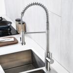Spring Coil Touchless Kitchen Faucet With Pull Down Sprayer for sale