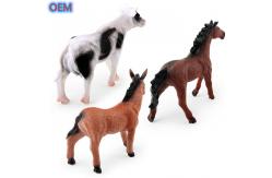 China Custom Plastic PVC Wild Animal Figures Toys For Toddlers OEM Design supplier
