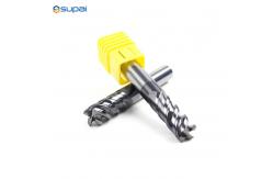 China 1/2 In Square End Mill 4 Flutes Cutting Tool supplier