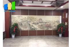 China Banquet Hall Screen Fireproof Sliding Movable Acoustic Partition Walls supplier