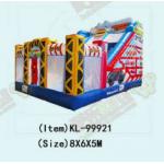 Children Fun Park Inflatable Bounce House With Large Slide