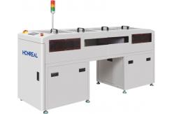 China High Precision Shuttle PCB Inspection Conveyor For Dual Pcb Assembly Line supplier