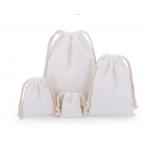 Reusable Storage Produce Cotton Muslin Drawstring Bags for sale