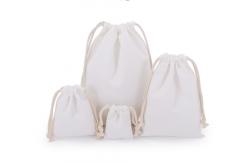 China Dust Custom Muslin Drawstring Bags Bulk 7x10cm supplier