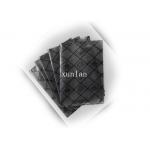 Flat Top Open Conductive Grid Bag , Black Mesh Resealable Anti Static Bags