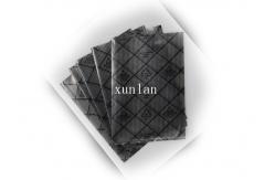China Flat Top Open Conductive Grid Bag , Black Mesh Resealable Anti Static Bags supplier