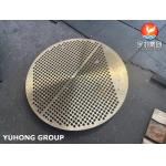 ASME SB171 C71500 Copper Alloy Tubesheet Plates For Heat Exchangers