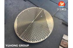 China ASTM Copper Alloy Steel Baffle And Tubesheet For Heat Exchanger supplier