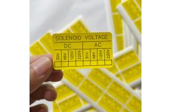 China Synthetic Paper Vinyl Tamper Seal Stickers Custom Printing Die Cut Label Sticker supplier