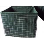 75mmx75mm Welded Gabion HESCO Wall Small Gabion Baskets for sale