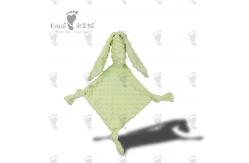 China Newborn Huggable Baby Comforter Toy Loveable Rabbit Square Comforter supplier