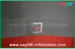 China 6m Black Inflatable Planetarium Dome Projection Screen Tent With Logo Print supplier