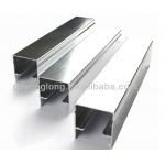 T5 T6 Temper Polish Aluminum Tubing Machining Parts For Doors And Windows for sale