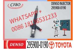 China High Quality Common Rail Fuel Injector 295900-0190  23670-30170 supplier