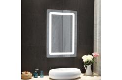 China Living Room Illuminated Rectangle Shaving Shower Room Bathroom Mirrors With Touch Switch supplier