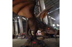 China High Safety Flexible Realistic Animatronic Dinosaur With Adjustable Movement Speed supplier