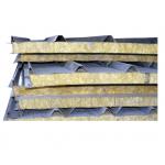 External Wall Insulation Hydrophobic Rock Wool Sandwich Board Fire Retardant