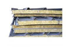 China External Wall Insulation Hydrophobic Rock Wool Sandwich Board Fire Retardant supplier
