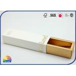 C1S Paper Drawer Folding Carton Box Customized Gold Stamping Logo Sleeve for sale