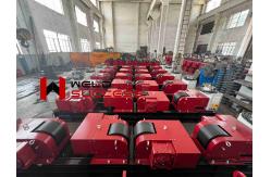 China 30 Ton Pipe Welding Rotator Turning Roller PU Heavy Duty Roller Stands supplier