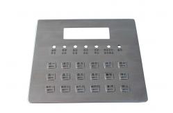 China CE  FCC  ROHS Vandal resistant  Metal Keypad / Backlight atm keypad supplier