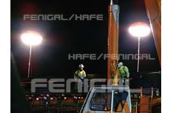 China Tripod lighting balloon LED400w for safety illumination at construction site supplier