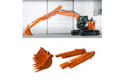 China Excavator Telescopic Arm Long Reach Sliding Arm Attachment For Heavy Machinery supplier