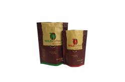China  Custom Plastic Bags Matte Surface Coffee Pouch Food Packaging 250g 500g 1kg supplier