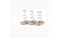 China Stainless Steel Spring Nut Channel Nuts With Long Spring supplier