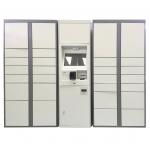 Metal School Storage Train Station Airport Public Lockers With Smart Locks Credit Card Access for sale