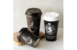 China 10oz 360ml Single Wall Paper Cup Pe Coated Paper Cup For Juice supplier