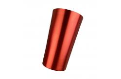 China UN Anodized Aluminum Drinking Glasses 400ml Beer Drinking Cup supplier