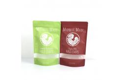 China Food Packaging Gravure Printing Mylar Doypack with Window Eco-Friendly and Customized supplier
