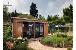 China DIY Customized Modern Artist Prefab Garden Studio With Aluminum Alloy Glass Window supplier