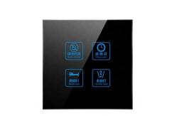 China Dimension Shape Custom Screen Display Glass Panel Printed Toughened supplier